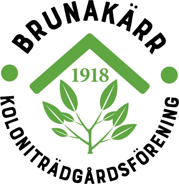 Grön logo för Brunakärr Ktf grundad 1918